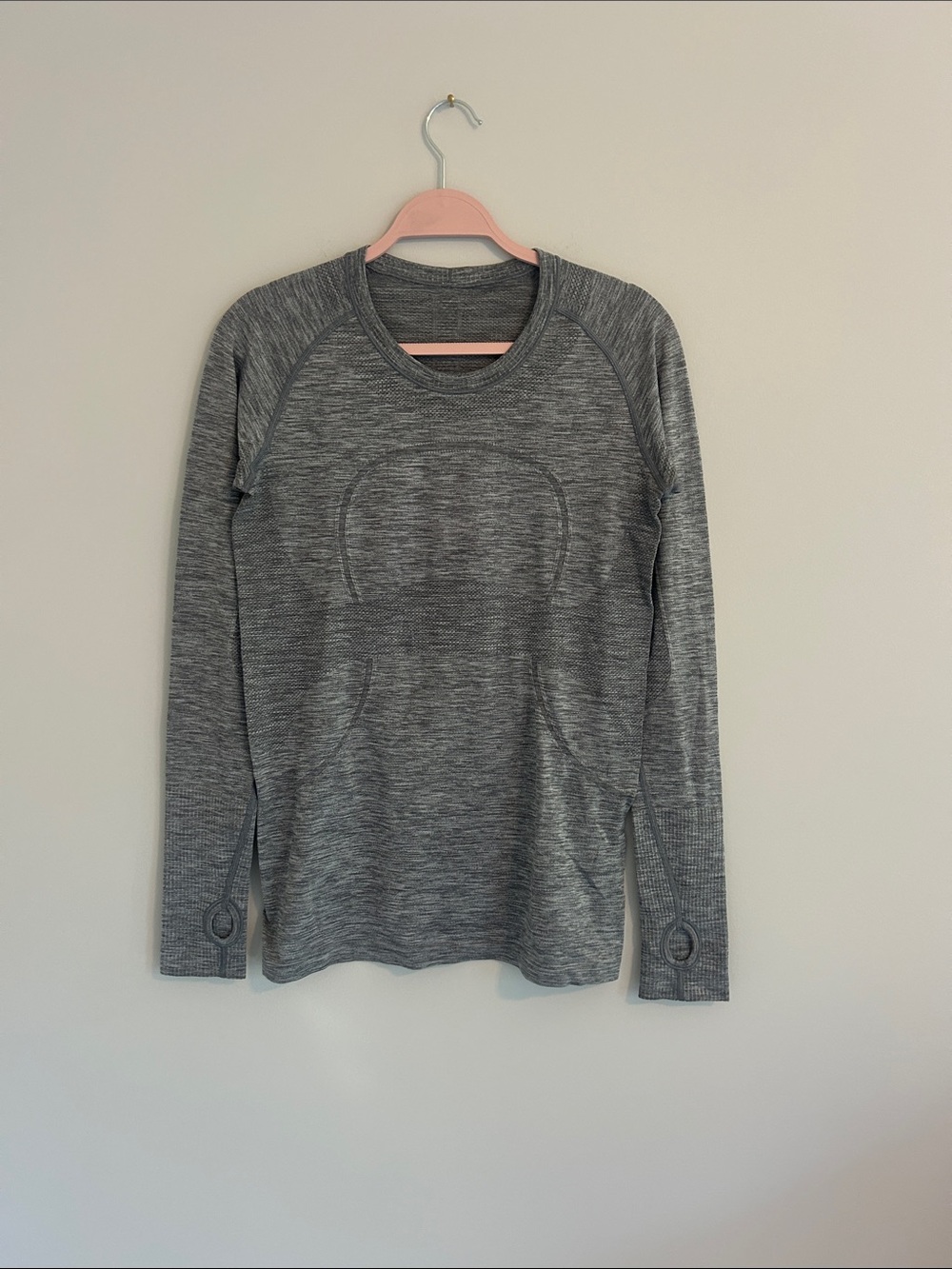 lululemon Swiftly Tech Long sleeve Heathered Grey Size 10